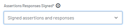Dropdown menu showing 